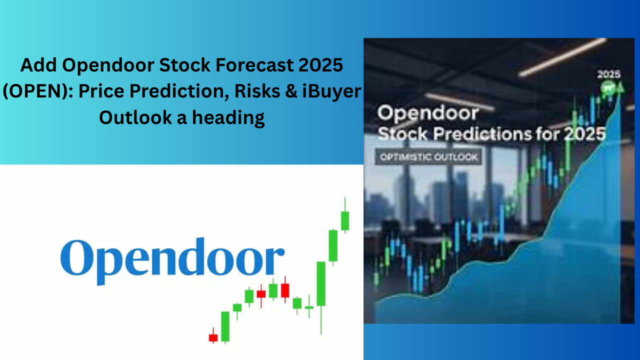 Read more about the article Opendoor Stock Forecast 2025 (OPEN): Price Prediction, Risks & iBuyer Outlook